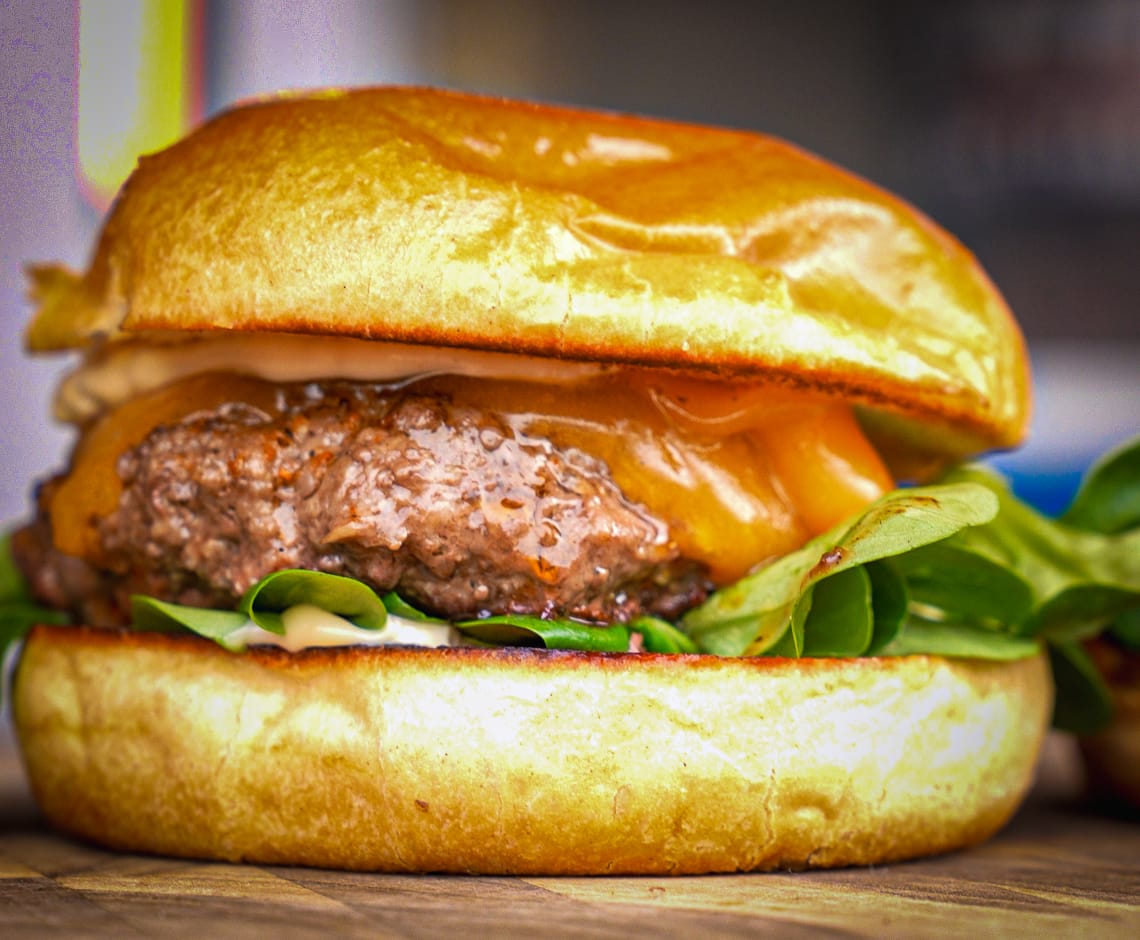 Smashed Burger/ Coleslaw